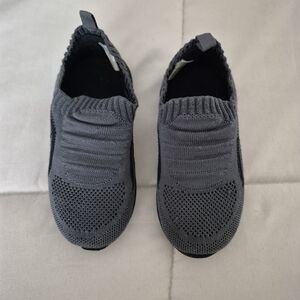 Carter's Gray Knit Kids Sneakers